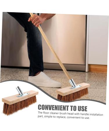 GLEAVI Kitchen Bristle Brush Head - Wooden Floor & Iron Parts Mane Brush Head for International Shipping - Buy Online on GoSupps.com