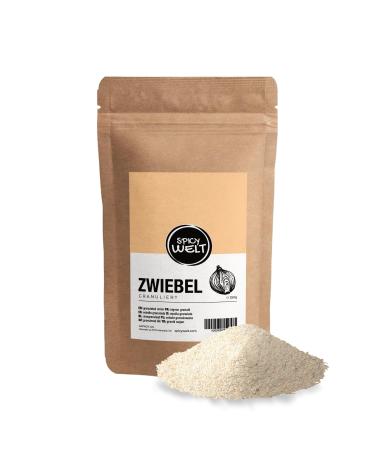 Spicy Welt Oignon Granul (250g) Oignon Semoule | Pour Bagels Rubs BBQ Salades & Marinades | Texture Croquante & Saveur R tie | 100% Naturel Sans Additifs