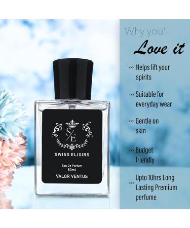 S'wiss E'lixirs Valor Ventus | Luxury Eau de Parfum for Men| Woody |Masculine |Smoky |Leather | Long lasting Perfume For Men. - Buy Online on GoSupps.com