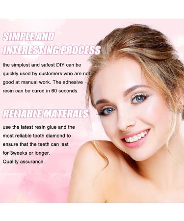 DIY Tooth Gemstone Set | Complete Tooth Jewelry Kit with Glue for Stunning Reflective Tooth Decoration - Buy Online on GoSupps.com