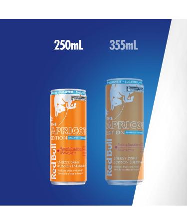 Red Bull Energy Drink Apricot-Strawberry Sugarfree 250ml (24pk) 250ml  - Buy Online on GoSupps.com