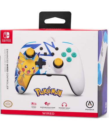 PowerA Pikachu High Voltage Wired Controller for Nintendo Switch | Enhanced Performance - Buy Online on GoSupps.com
