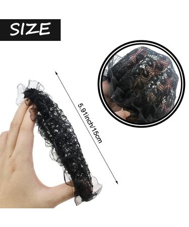 Invisible Hair Net Set - 12 Pack Reusable Elastic Mesh Bun Cover for Women & Girls - Ideal for Ballerinas, Dancers, Bank Clerks, Nurses, Skaters - Style 2 - Buy Online on GoSupps.com