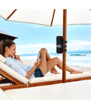 HomeMount Portable Speaker Mount for Golf Cart - Adjustable Strap for Bluetooth Wireless Speaker Attachment - Black - Buy Online on GoSupps.com