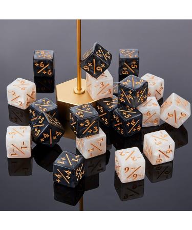 24-Piece Dice Counters Token Set for MTG and CCG Card Game Accessories - Buy Online on GoSupps.com