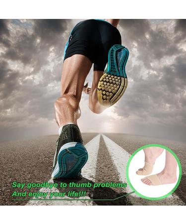 LOEFLIVG Bunion Corrector 2-PCS Toe Separator with Gel Relief Pads - Orthopedic Thumb Valgus Corrector for Women & Men (Large Size) - Buy Online on GoSupps.com