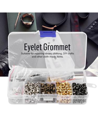 Metal Eyelet Grommet Set - 3mm x 420pcs for Shoes, Belts, Leather, and Crafts - Buy Online on GoSupps.com
