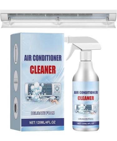 Air Conditioner Coil Cleaner | 120ml Rinse-Foam Spray | Ac Coil Cleaner Foaming Air Conditioner Coil Cleaner Spray for Dust Dirt - Buy Online on GoSupps.com