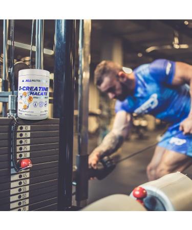 All Nutrition Tri Creatine Malate Powder - Performance & Muscle Building Supplement with Creatine Monohydrate Taurine & Vitamin B6 - 500g Orange Flavor - Buy Online on GoSupps.com