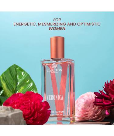 Veronicas Eau de Parfum for women 50 ml | Luxury Long Lasting Scent Floral and Fruity Fragrance for Women | Premium Travel Friendly Perfume - Buy Online on GoSupps.com