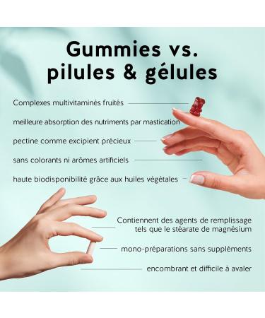 Bye Bye Fringales Coupe-Faim Avec du Chrome et de la Choline Pour maintenir une glyc mie normale 60 unit s (1 mois) Sans Sucres Ajout s Vegan Bears with Benefits - Buy Online on GoSupps.com