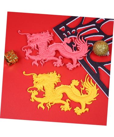 NUOBESTY Mold Chocolates DIY Chocolate Baking Tool Party Chocolate Dragon Shape Silicone Fondant Making Chocolate Mould Baking Supplies DIY Baking Mould Silica Gel Making Tools Flexible - Buy Online on GoSupps.com