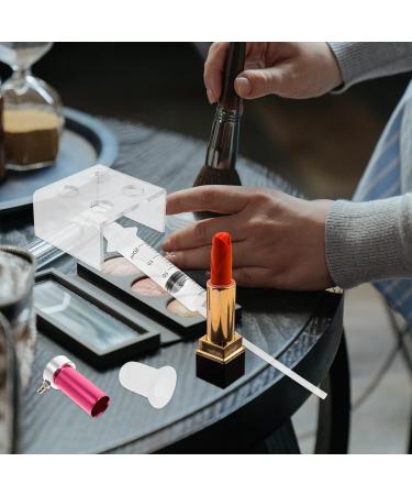 iplusmile Moule Rouge L vres Fait Maison DIY 7 Pi ces 4 Embouts en Silicone Support 4 Trous en Aluminium Anneau et Outil de D moulage Accessoire Maquillage L vres pour Fabrication - Buy Online on GoSupps.com