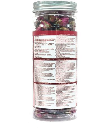 100% Rose Bud 50g/1.76oz frais feuilles en vrac sans OGM fleurs s ch es naturelles herbes savonneuses sirops boissons boulangerie beaut DIY sachets et pices fra ches - Buy Online on GoSupps.com