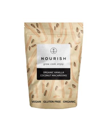 Nourish Organic Vanilla Coconut Macarons 110g