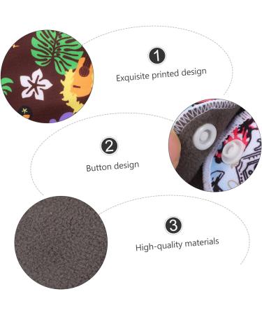 Washable Incontinence Pads & Menstrual Napkins - 3 Sets, Reusable & Assorted Colors - Buy Online on GoSupps.com