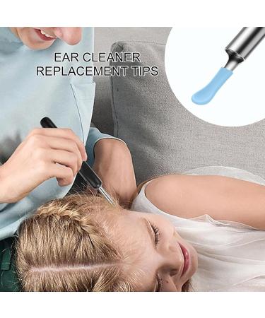 Flexible Ear Wax Heads - Soft Ear Care Attachments | Ear Wax Remover Tips Silicone Ear Cleaner Replacement Heads Soft and Elastic Ear Camera Accessory for Most Visual Ear Scoop Devices - Buy Online on GoSupps.com
