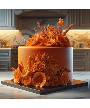 Dekozauber24 Premium Fondant 500g - Edible Soft & Flexible Cake Decoration in 17 Colors (Orange) | International Shipping Available - Buy Online on GoSupps.com
