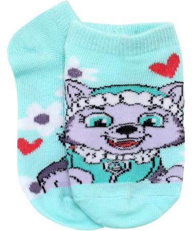 Nickelodeon Girl's 5 Pack Paw Patrol No Show Socks - Sky Blue, Small - Buy Online on GoSupps.com