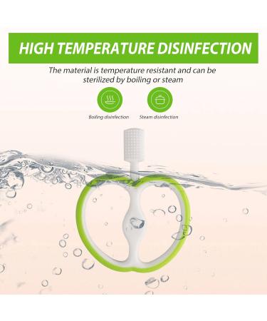 SWYSGS Food Grade Silicone Baby Toothbrush - BPA Free Teething Relief for Infants - Buy Online on GoSupps.com
