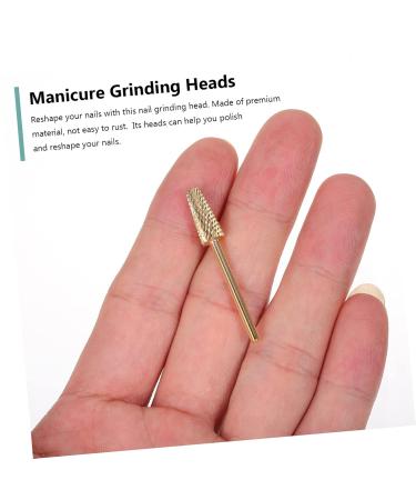 JECOMPRIS Nail Polisher Manicure File Bit Manicure Art Grinder Manicure Polishing Tools Professional Styling Tools Manicure Grinding Heads Nail Gel Nail Bits Nail Art Supplies Tungsten Steel - Buy Online on GoSupps.com