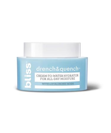 Bliss Hyaluronic Acid Moisturizer for Face | Cream-To-Water Hydrator for All-Day Moisture | Clean | Paraben Free | Cruelty-Free | Vegan