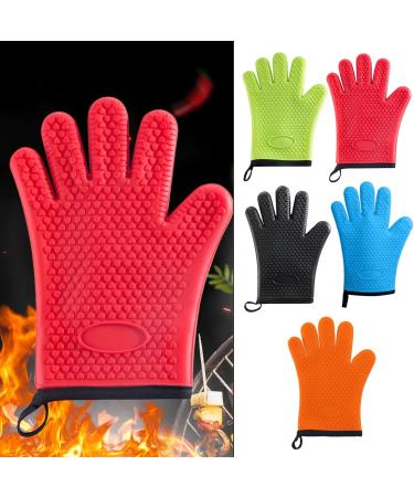 Dishwashing Gloves Silicone Baking Gloves Kitchen Accessories Heat-Resistant Indoor and Outdoor Washing Bowls Gloves Tools (Color : 1) - Buy Online on GoSupps.com