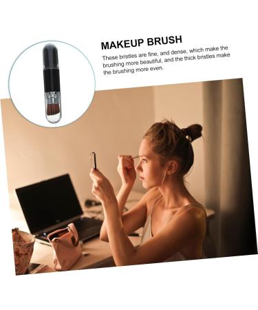 FRCOLOR Cosmetics Brush Telescopic Makeup Brush Combination Cosmetic Plastic Travel Fluffy Telescopic Brush - Buy Online on GoSupps.com