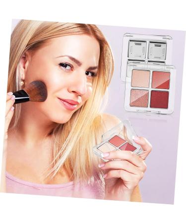 Beavorty 6 Pcs Transparent Square Eye Shadow Box Empty Eyeshadow Pallet Empty Eyeshadow Containers Plastic - Buy Online on GoSupps.com