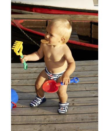 Playshoes UV Protection Diaper Pants Swim Trunks for Kids | Unisex Swimwear 74-80 Maritime - International Shipping Available - Buy Online on GoSupps.com