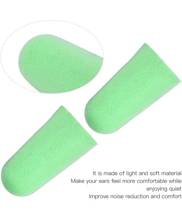 2Pcs Sponge Earplugs for Improved Sleep and Hearing Protection - Perfect for Home Travel and Workplace Use Green - Buy Online on GoSupps.com