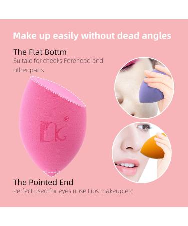 DOLOVEMK 10 Pcs Sponge Makeup Brushes Puff Egg - Premium Beauty Foundation & Powder Applicators for Flawless Skin - Buy Online on GoSupps.com