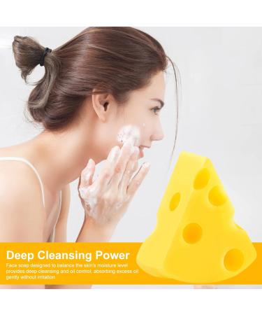 Solid Facial Soap 65g Soothing Cleanser Oil Control | Body Soap for Women's Face and Body Cleansing Day and Night Care Routine - Buy Online on GoSupps.com