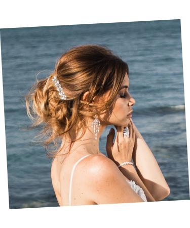 Mikinona Fashionable Diamond Hair Accessories Bridal Hair Clip Hair Comb Hair Accessories for Women Hair Accessory Decorative Hair Clip Sparkly Hair Accessories Bridal Hair Accessories - Buy Online on GoSupps.com