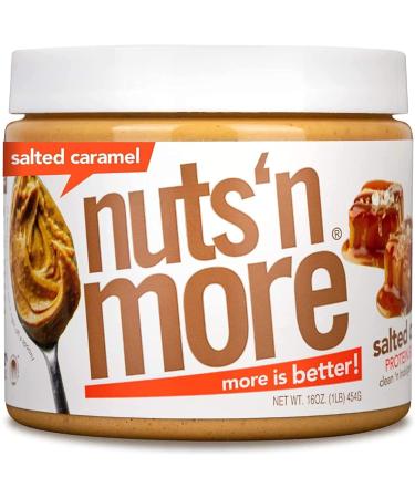Nuts N More Salted Caramel Peanut Butter, 16 Ouncese