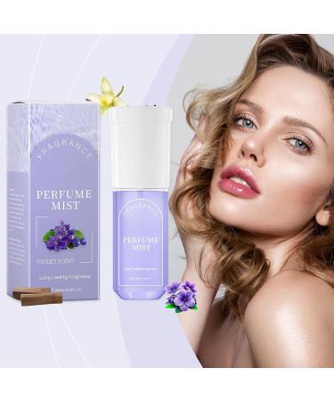 Brazilian Spray Fruity Fragrance Perfume Mist Hair & Body Fragrance Mist Brazilian Fragrance Perfume for Women Eau de Toilette Day or Night Spray (Brazilian Jasmine) (Violet flower) - Buy Online on GoSupps.com
