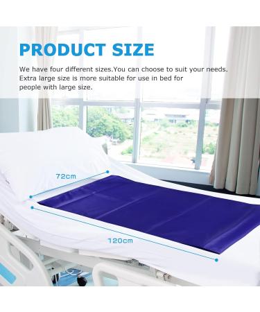 Lotchen Gleitlaken Pipe Slide Tarpaulin - Patient Transfer Sliding Sheet for Seniors (72x120cm Dark Blue) | International Shipping Available - Buy Online on GoSupps.com