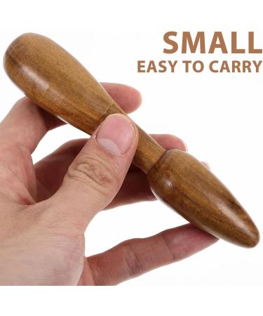 Minkissy 4-Piece Wood Massage Tools Set | Thai Foot & Hand Massage Devices | Reflexology & Relaxation Rollers - Buy Online on GoSupps.com