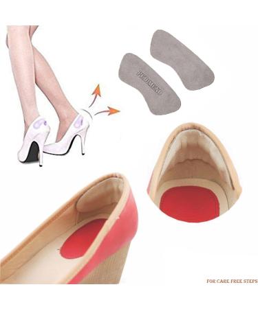 PEDIMEND Anti Slip Suede Leather Heel Grips - 3 Pairs - Buy Online on GoSupps.com