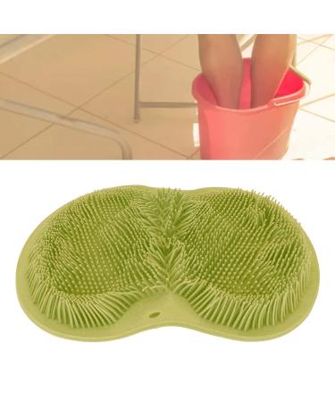 Buy Green Shower Foot Scrubber & Massager Mat - Non-Slip Promotes Blood Circulation & Relieves Tired Feet - International Shipping Available - Buy Online on GoSupps.com