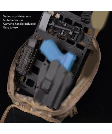 Dilwe Molle Panel Organizer - Portable Universal Molle Storage Panel with Carrying Handle for Wall Box | International Shipping Available - Buy Online on GoSupps.com