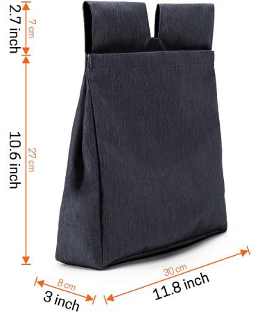 VISEMAN Extra Large Black Umpire Ball Bag for Baseball/Softball with Belt - Buy Online on GoSupps.com