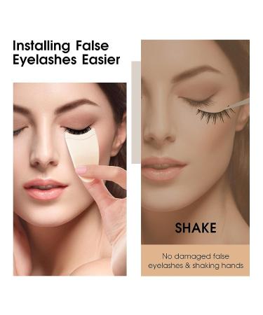 2PCS Lashes Buddy False Eyelashes Applicator Tool Set - 3 in 1 Eye Lash Makeup Tool - Buy Online on GoSupps.com