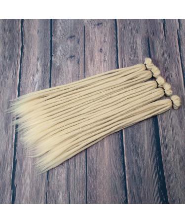 SE Dreadlocks Extensions 613 Crochet Dreads 22 Inch 20 Strands Blonde - Hip Hop Style for Men and Women - Buy Online on GoSupps.com