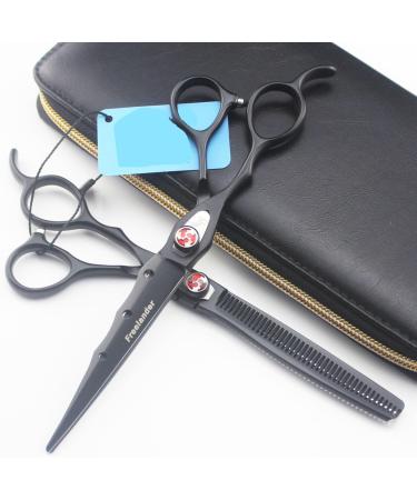 Barber Scissors 7 Inch Steel Left Hand Barber Scissors Thinning Shears Hairdressing Scissors 2024 - Buy Online on GoSupps.com