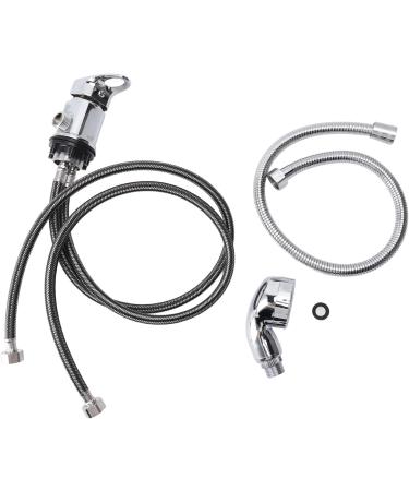 Salon Shampoo Bowl Faucet Stylish Chrome Plating Long Hose for Hair Salon Zinc Alloy - Buy Online on GoSupps.com