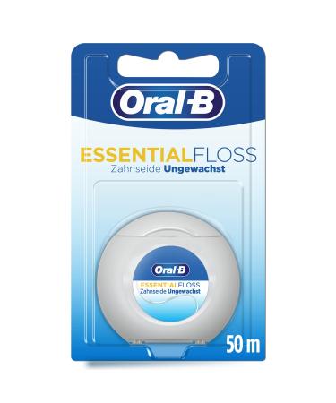 Oral-B Essentialfloss dental floss unwaxed 50 m