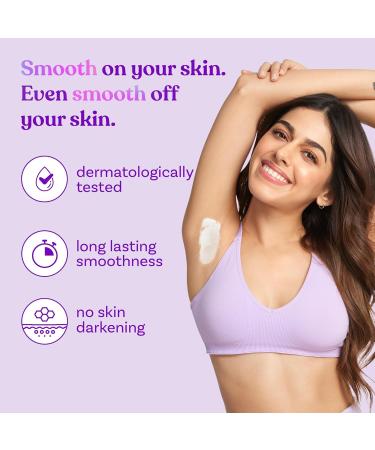 Shea Butter Hair Removal Cream for Women | Sensitive Skin Body Legs & Bikini Line | Citrus Aroma No Smell No Darkening No Drying - Buy Online on GoSupps.com