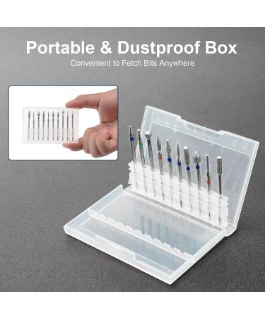 10pcs 3/32 Inch Diesisa Nail Drill Bits for Acrylic and Natural Nails | Manicure Pedicure Tool for Electric Nail Drill WK01 - Buy Online on GoSupps.com