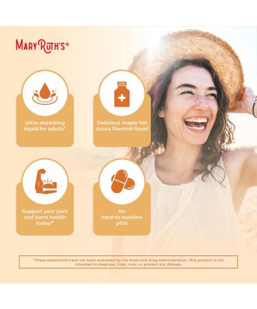 MaryRuth Organics Collagen Booster Liposomal | Sugar Free | Liquid Collagen Booster with VIT C E Zinc Copper&Silica | Skin Care&Joint Support Supplement | Vegan | Non-GMO | Gluten Free | 14 Serving - Buy Online on GoSupps.com